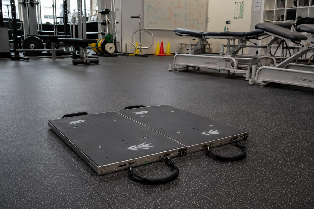 Accurate product rendering of a Movetrics F1-3D Force Plate